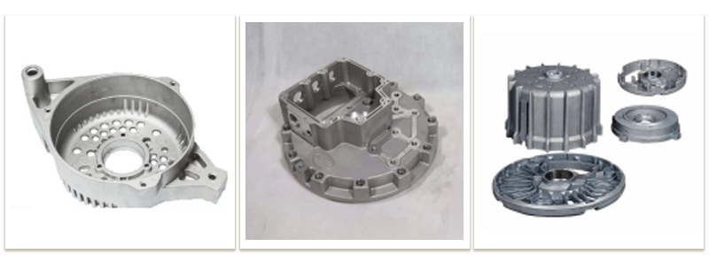 Motor front and rear cover